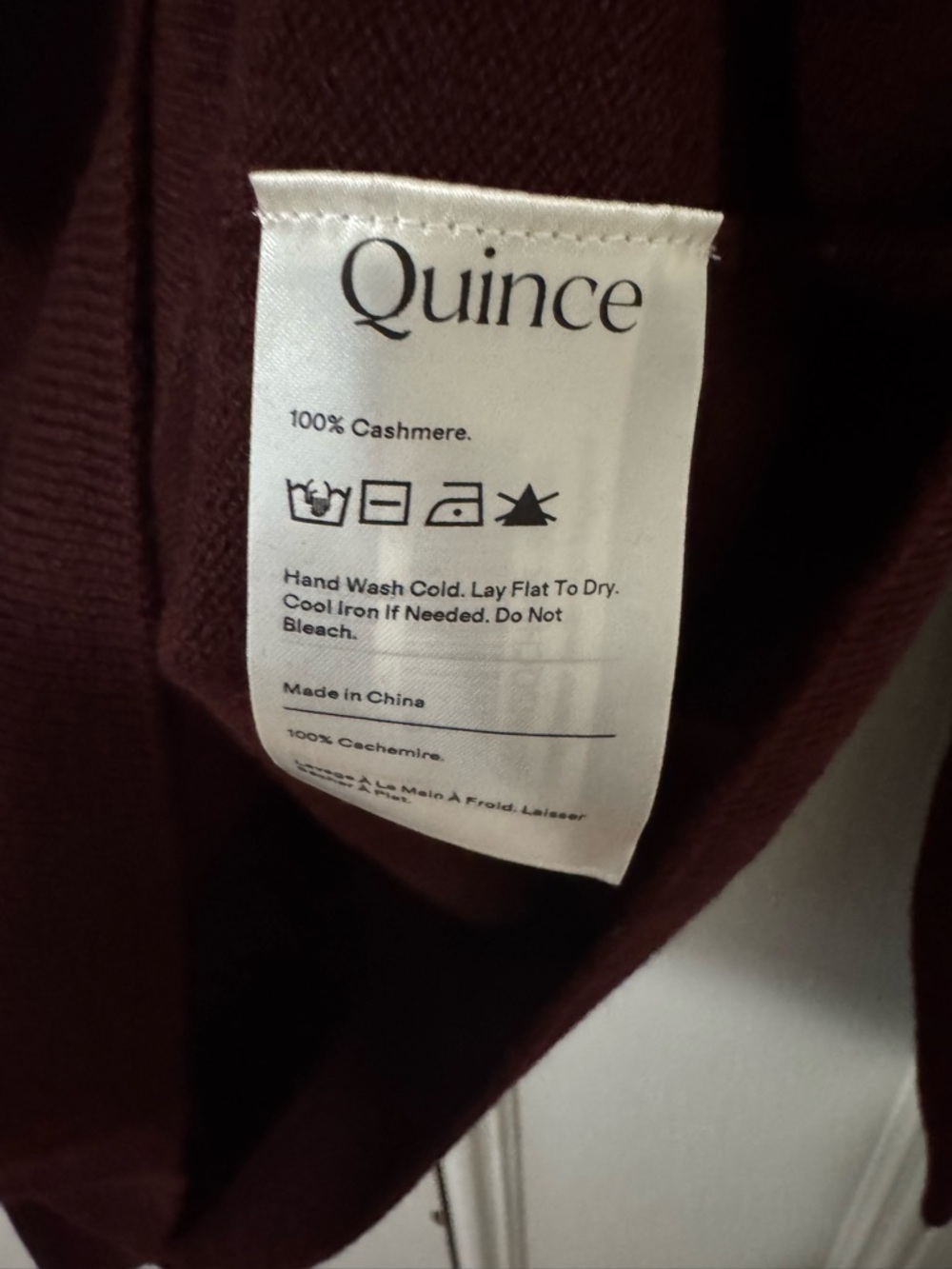 QUINCE Mongolian Cashmere Sweater NWT - Picture 3 of 8